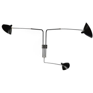 3 Rotating Arm Wall Lamp