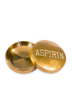 Brass Aspirin Box